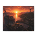 Cargo Ship - Premium Canvas