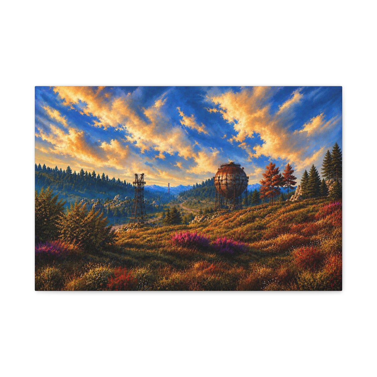 Rust The Dome - Canvas