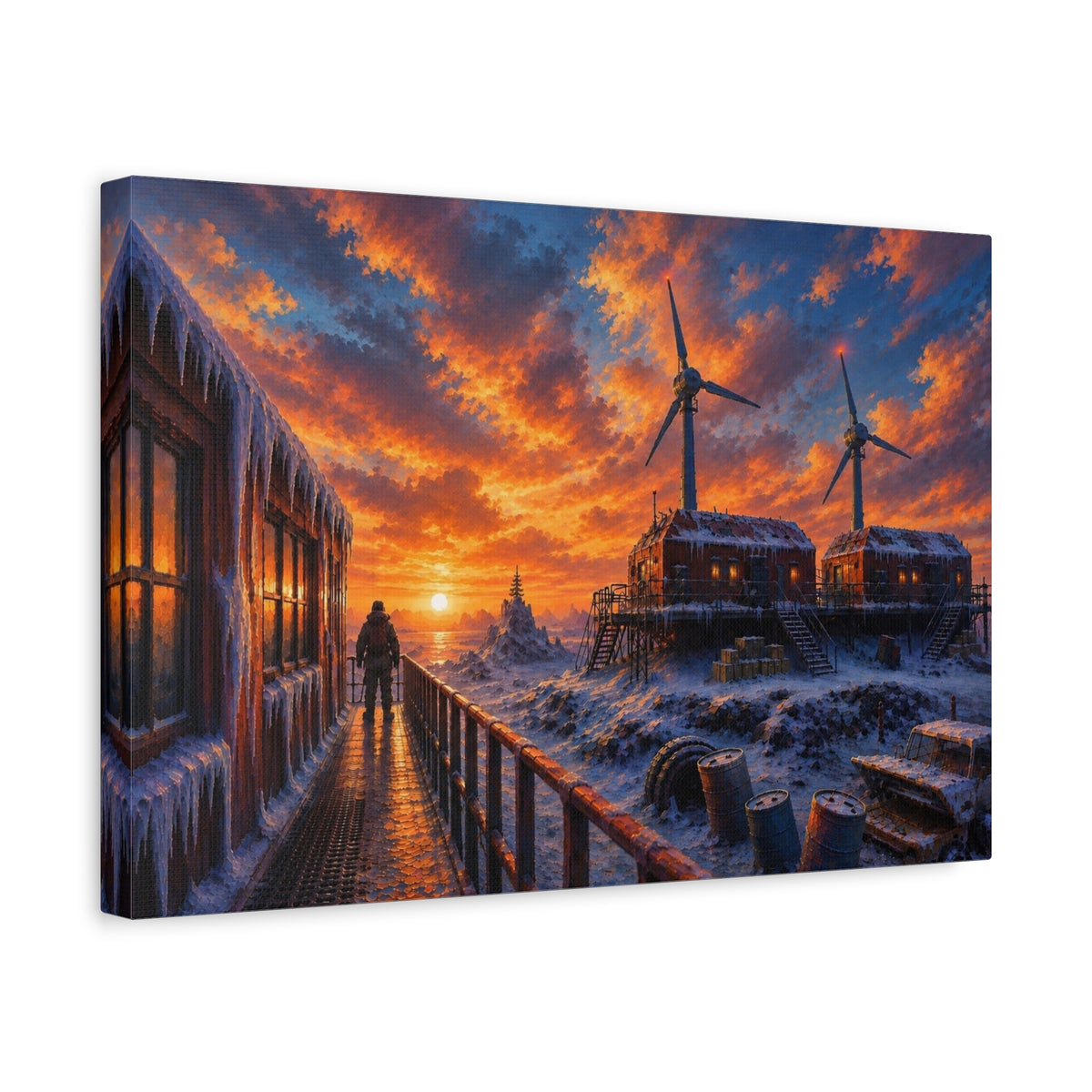Rust Arctic Base - Canvas