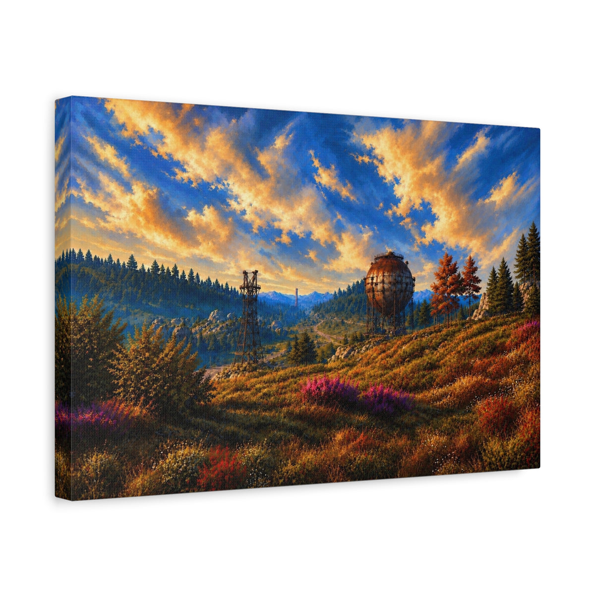 Rust The Dome - Canvas