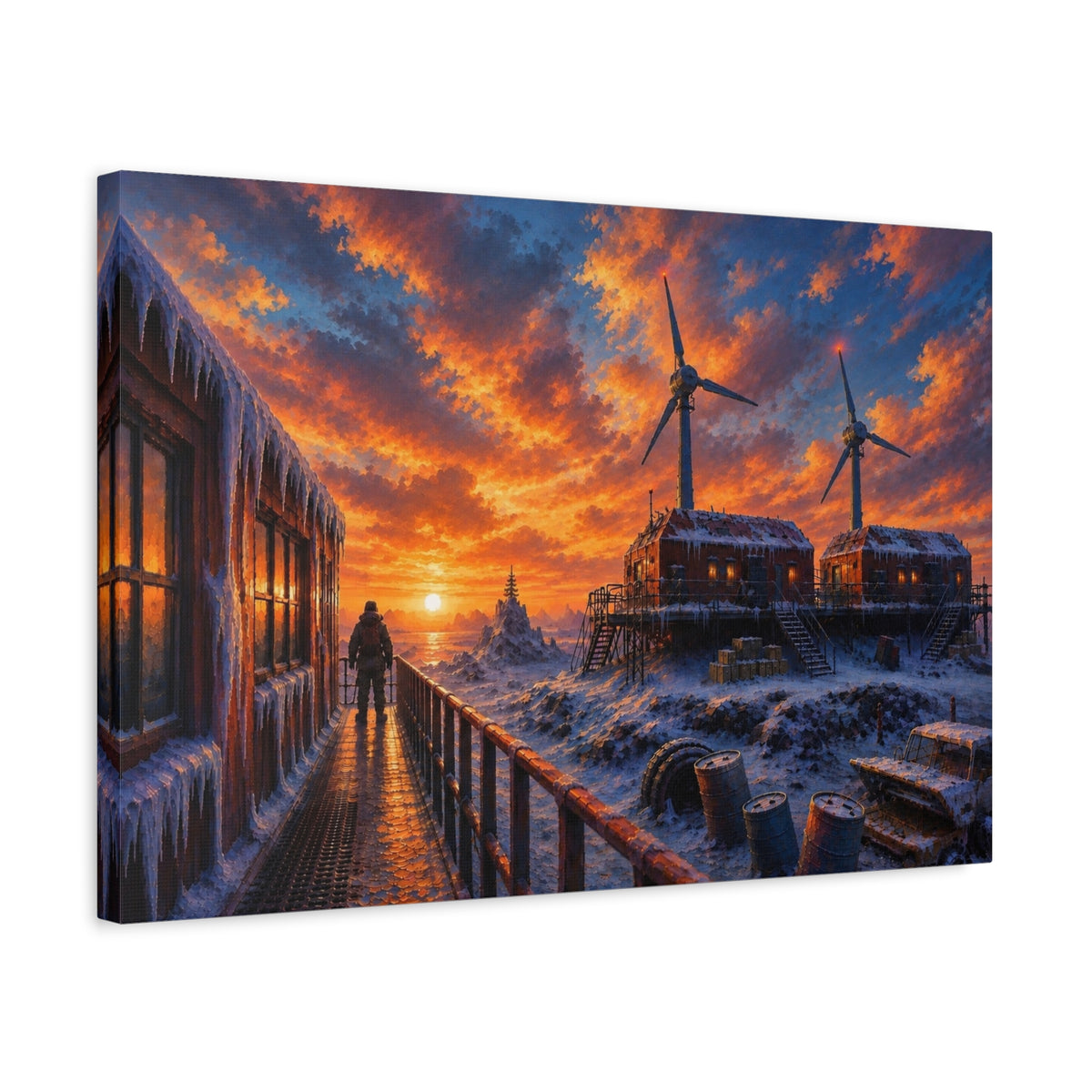 Rust Arctic Base - Canvas